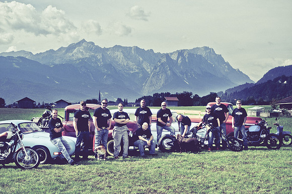 Dudes Group photo shoot