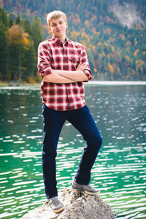 Senior Portrait with Blaes Hoflen
