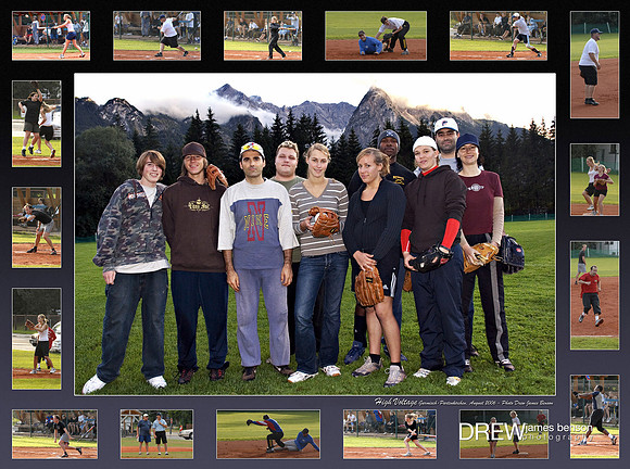 Garmisch Community Softball Team Photo
