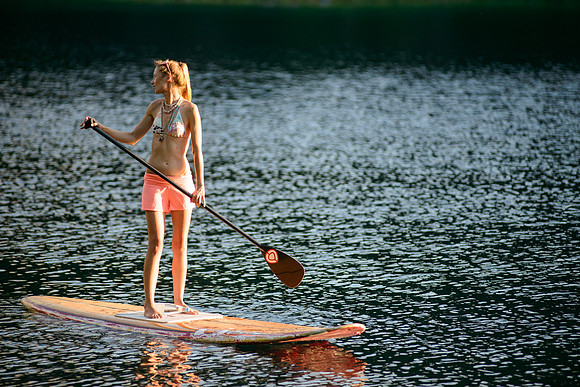 SUP Yoga shoot