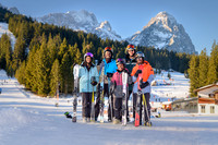 Wilson Family on Snow!