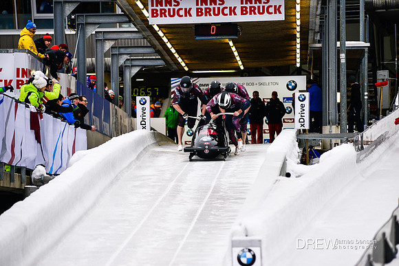 World cup Bobsled Igls Austria