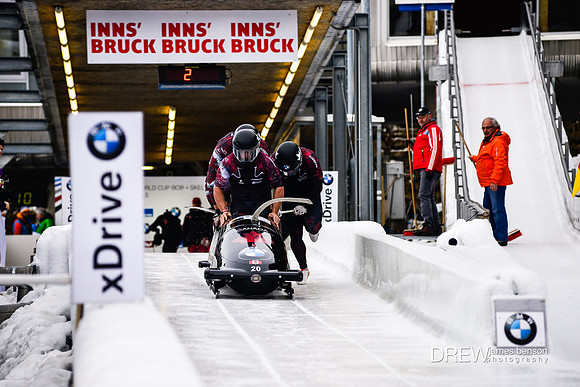 World cup Bobsled Igls Austria