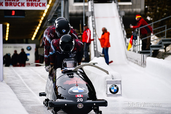 World cup Bobsled Igls Austria