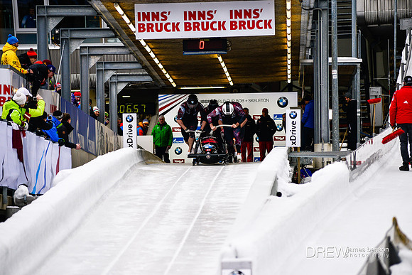 World cup Bobsled Igls Austria