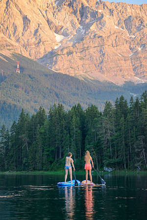 SUP Yoga shoot