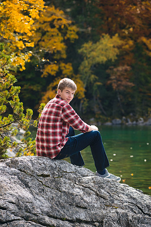 Senior Portrait with Blaes Hoflen