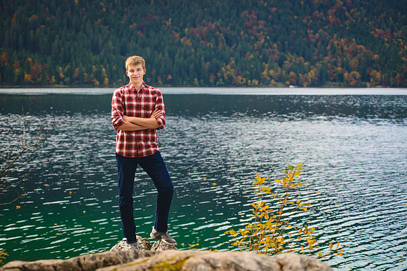 Senior Portrait with Blaes Hoflen
