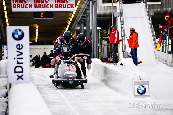 World cup Bobsled Igls Austria