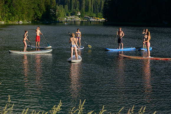 SUP Yoga shoot