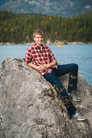 Senior Portrait with Blaes Hoflen