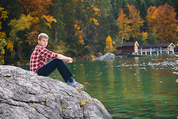 Senior Portrait with Blaes Hoflen