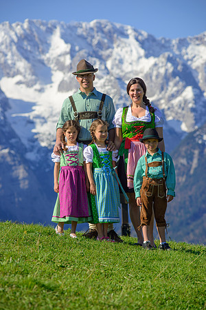 Donnarumma family portrait
