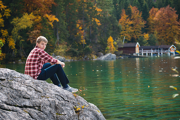 Senior Portrait with Blaes Hoflen