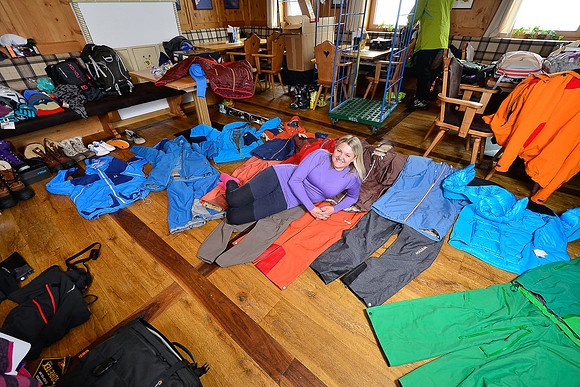 Hintertux Fashion shoot with Katharina Schuerf