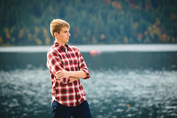 Senior Portrait with Blaes Hoflen
