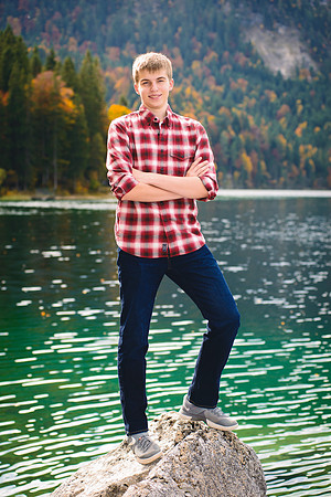 Senior Portrait with Blaes Hoflen