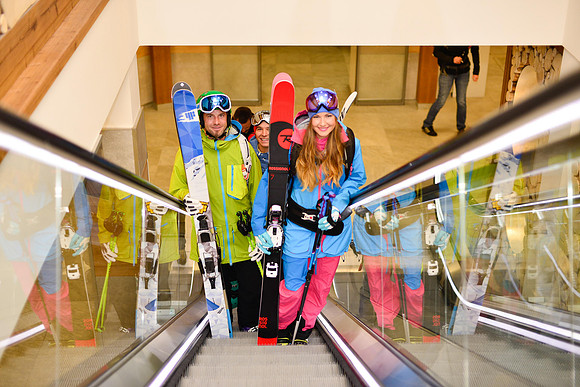 Hintertux Fashion shoot with Katharina Schuerf