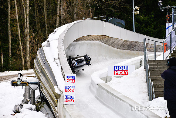 Worlld Cup Bobsled Igls Austria