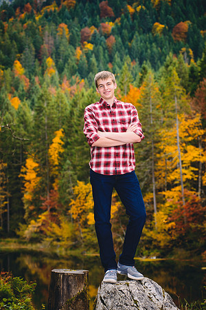 Senior Portrait with Blaes Hoflen