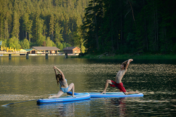 SUP Yoga shoot