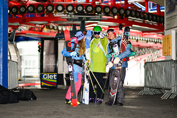 Hintertux Fashion shoot with Katharina Schuerf