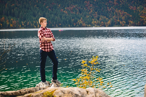 Senior Portrait with Blaes Hoflen