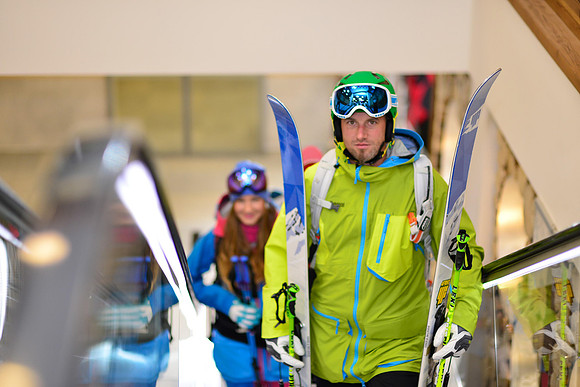 Hintertux Fashion shoot with Katharina Schuerf