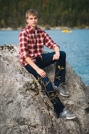 Senior Portrait with Blaes Hoflen