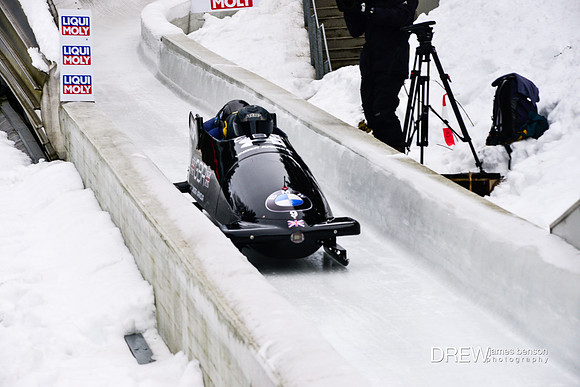 Worlld Cup Bobsled Igls Austria