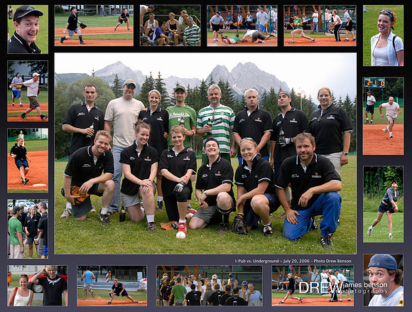 Garmisch Community Softball Team Photo
