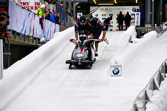 World cup Bobsled Igls Austria