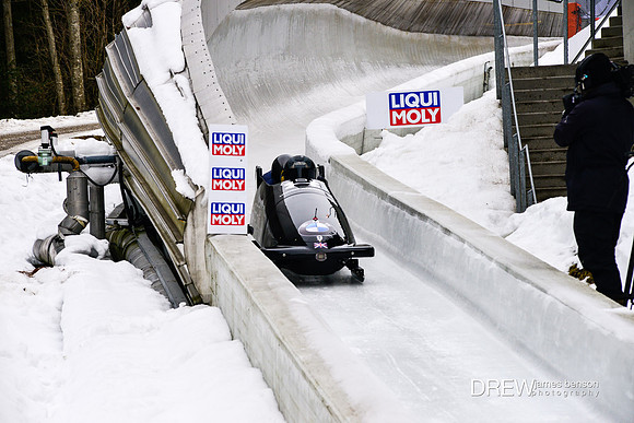 Worlld Cup Bobsled Igls Austria