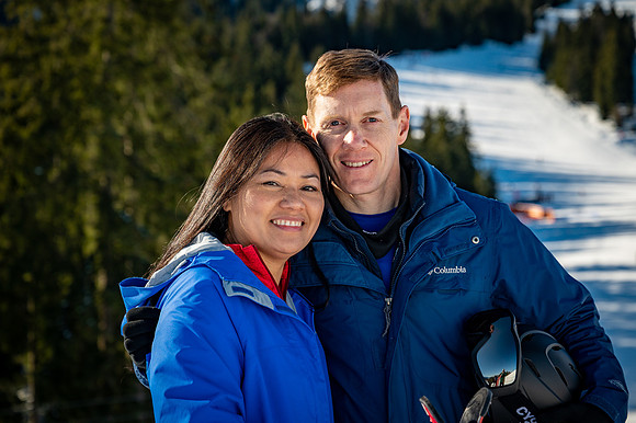 Clark Family on Snow