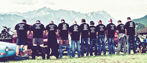 Dudes Group photo shoot