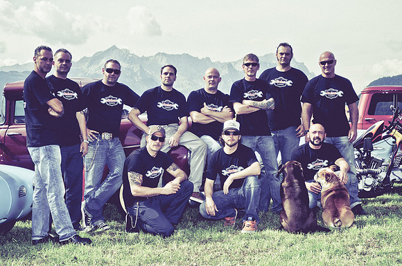 Dudes Group photo shoot