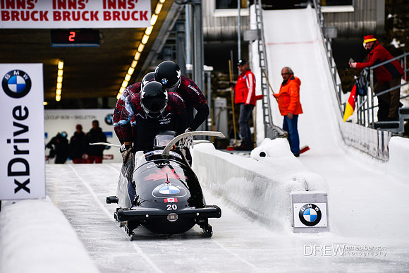 World cup Bobsled Igls Austria