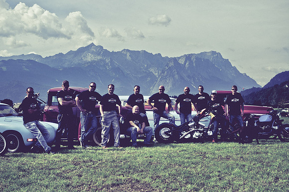 Dudes Group photo shoot