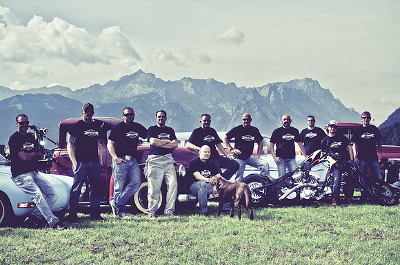 Dudes Group photo shoot