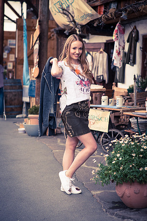 Shoot with Sophie for Platzhirsch