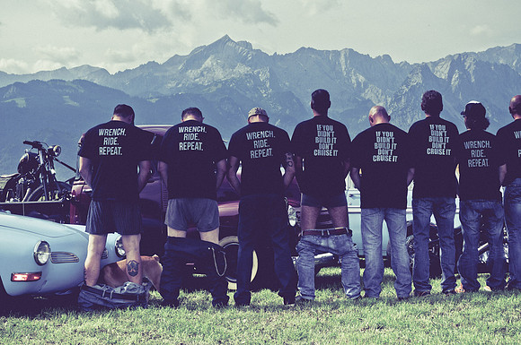 Dudes Group photo shoot