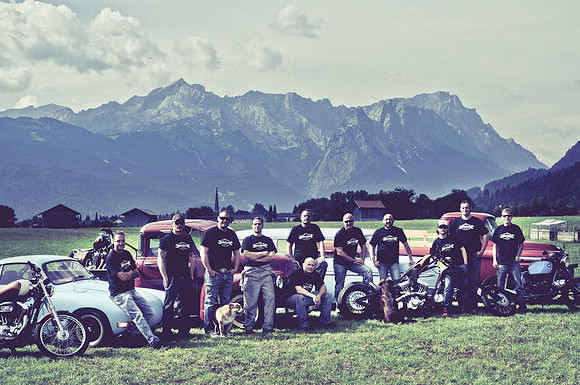Dudes Group photo shoot