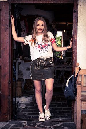 Shoot with Sophie for Platzhirsch