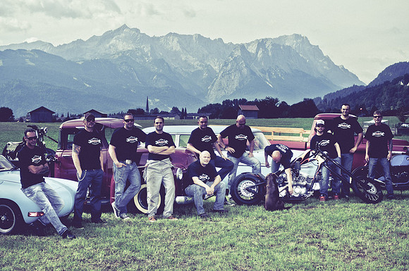Dudes Group photo shoot