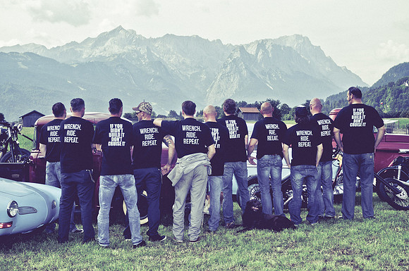Dudes Group photo shoot