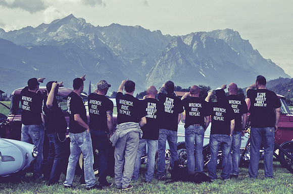 Dudes Group photo shoot