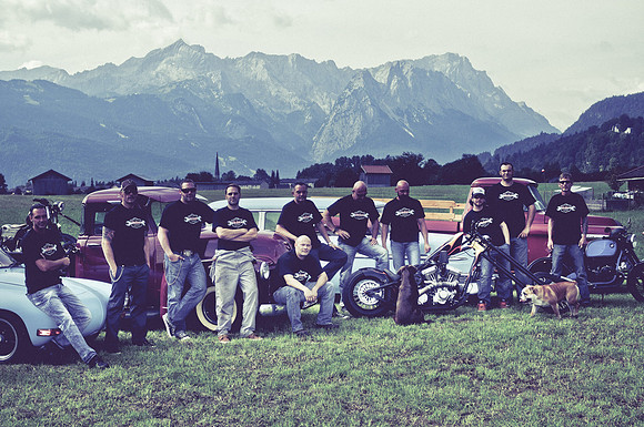 Dudes Group photo shoot